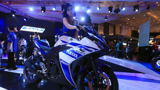 Yamaha di Indonesia Motorcycle Show 2014
