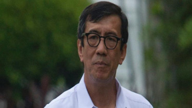 Menteri Hukum dan Hak Asasi Manusia, Yasona Laoly.