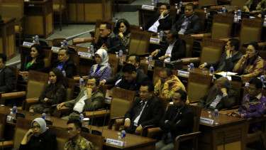 Sidang Paripurna DPR Tanpa Dihadiri Koalisi Indonesia Hebat
