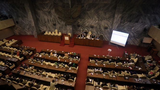 Sidang Paripurna Tandingan Koalisi Indonesia Hebat