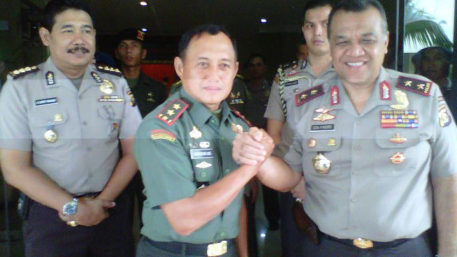 Pangdam II Sriwijaya dan Kapolda Sumsel