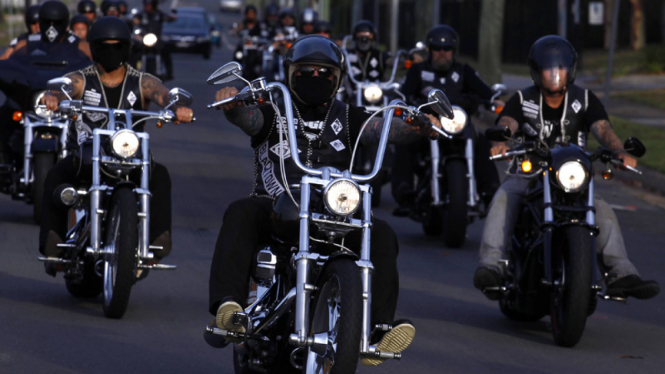 Mongol Geng Motor Besar di Australia