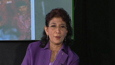 Menteri Kelautan dan Perikanan, Susi Pudjiastuti