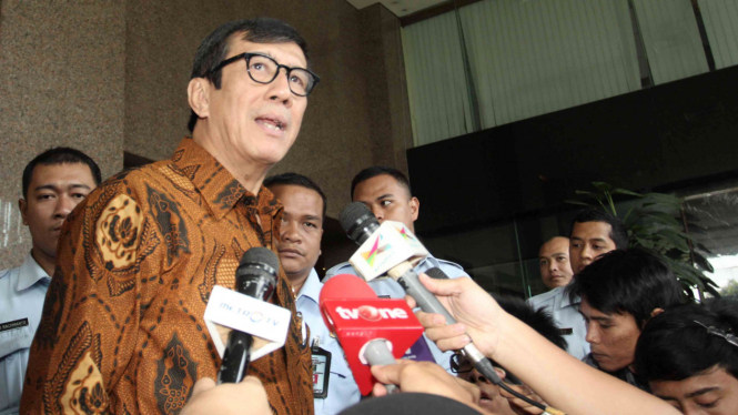 Menteri Hukum dan HAM Yasonna Laoly
