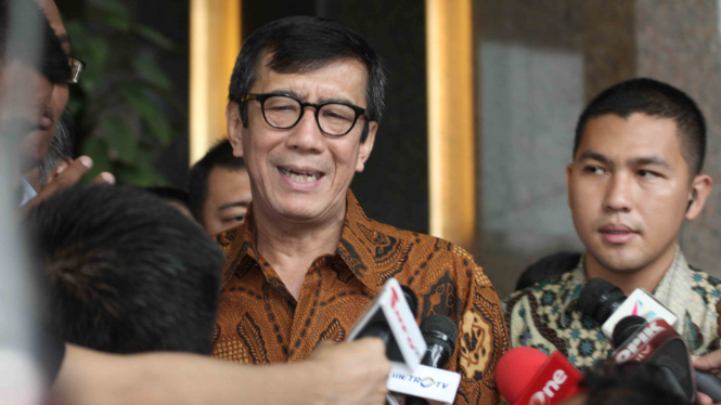 Menteri Hukum dan HAM Yasonna Laoly