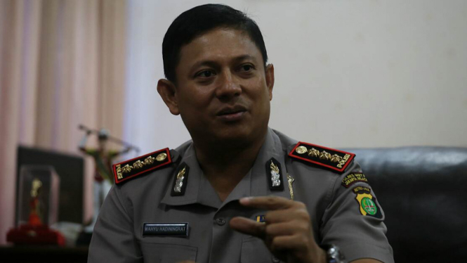 Kapolres Jakarta Selatan Kombes Wahyu Hadiningrat