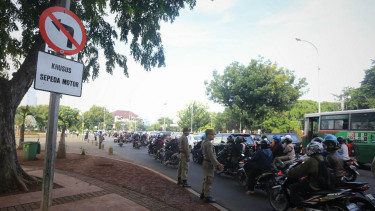 Larangan Sepeda Motor Melintas di Jalan MH. Thamrin