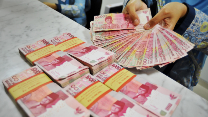 Ilustrasi uang rupiah.