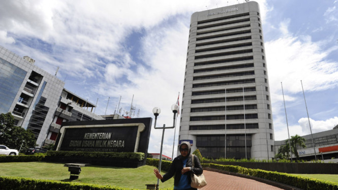Gedung Kementerian BUMN.