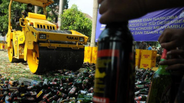 Pemusnahan minuman keras