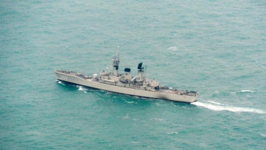 Ilustrasi/Kapal perang TNI Angkatan Laut KRI Yos Sudarso (353).
