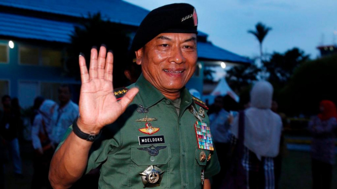 Panglima TNI Jenderal Moeldoko.
