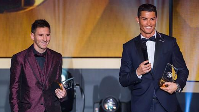 Lionel Messi dan Cristiano Ronaldo