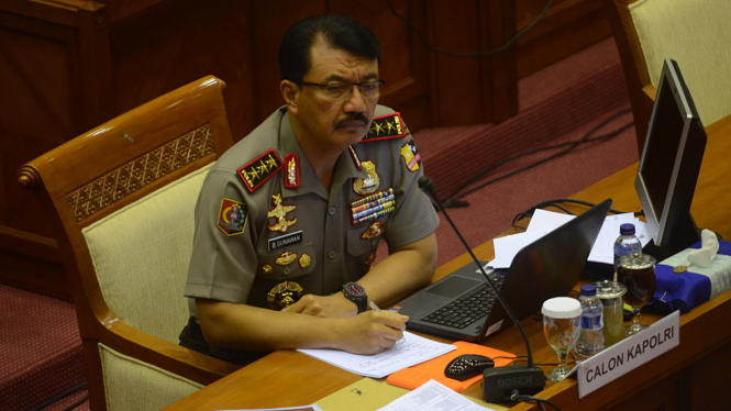 Komjen Pol Budi Gunawan.