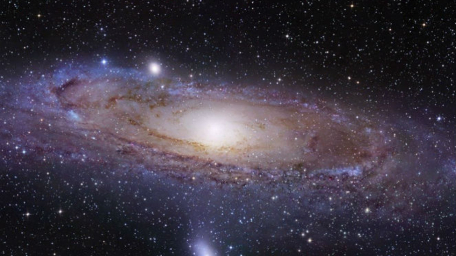 Galaksi Andromeda.
