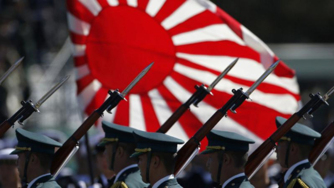 Ilustrasi militer Jepang.