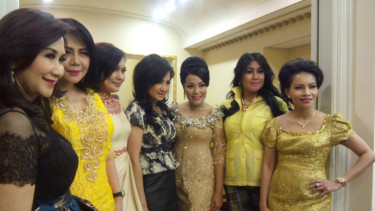 Pembukaan butik Amy Atmanto
