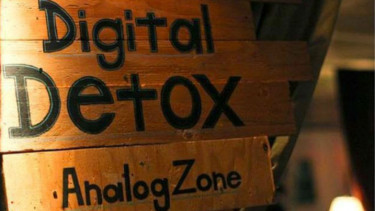 Ilustrasi digital detox.