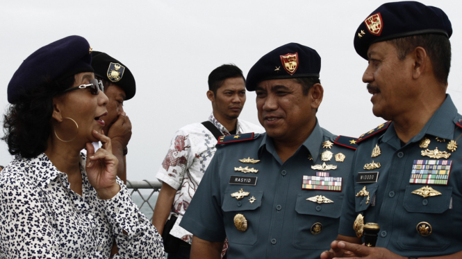 Menteri Kelautan dan Perikanan Susi Pudjiastuti 