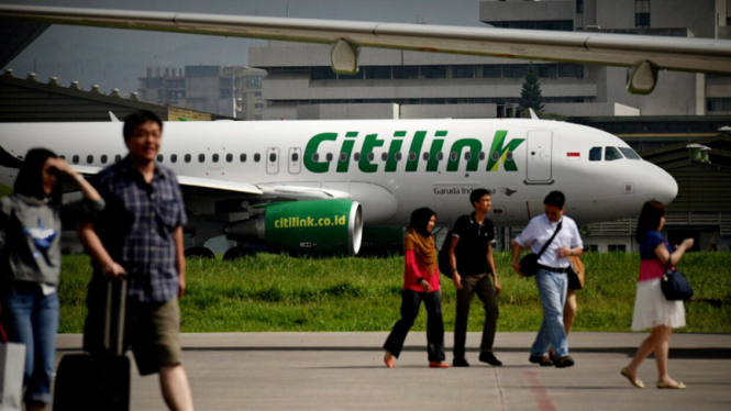 Maskapai Citilink Indonesia.