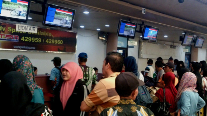 Penumpang Lion Air di Batam