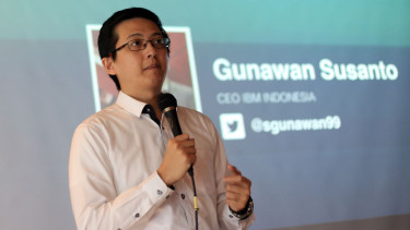 Direktur Utama IBM Indonesia, Gunawan Susanto.