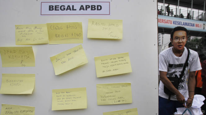 Aksi Dukungan Kepada Ahok