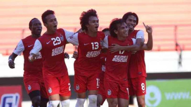 Para Pemain PSM Makassar.