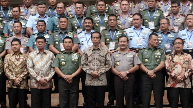 Rapat Pimpinan TNI Polri
