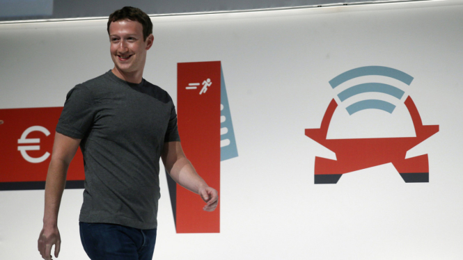 Mark Zyckerberg di Mobile World Congress di Barcelona