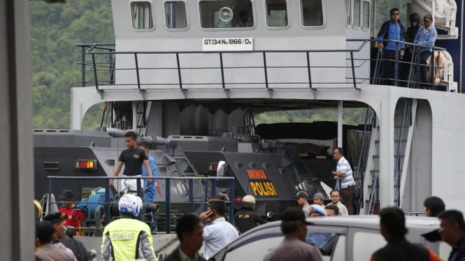 Terpidana Hukuman Mati Bali Nine Tiba di Cilacap