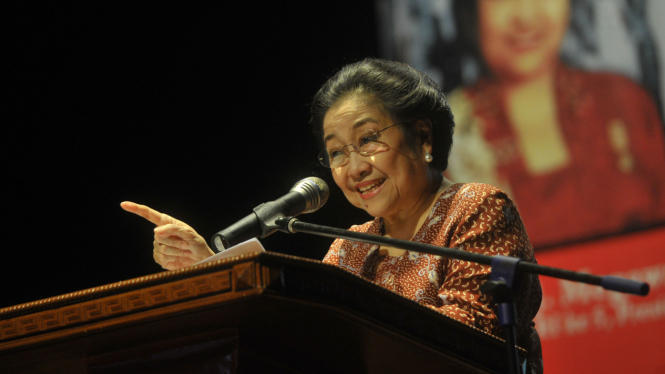 Presiden kelima Republik Indonesia, Megawati Soekarnoputri.