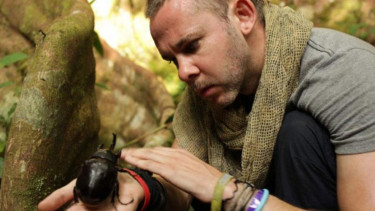 Dominic Monaghan dan hewan peliharaannya