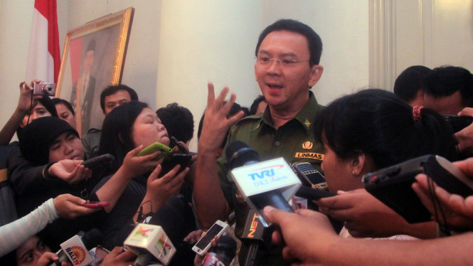 Gubernur DKI Jakarta Basuki Tjahaja Purnama atau Ahok