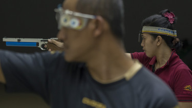 Pelatnas Menembak SEA Games 2015