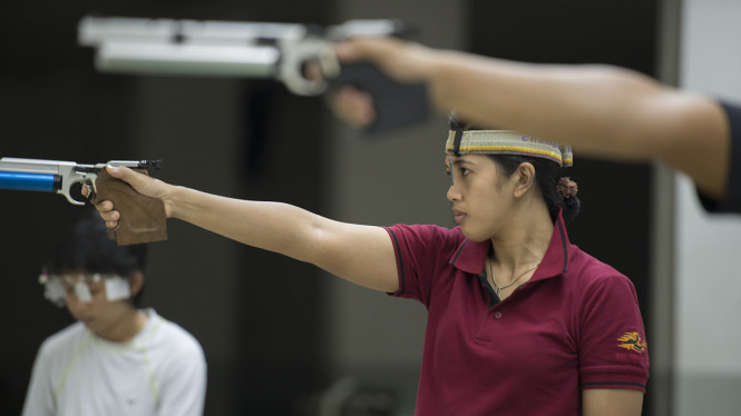 Pelatnas Menembak SEA Games 2015