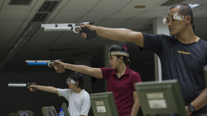 Pelatnas Menembak SEA Games 2015