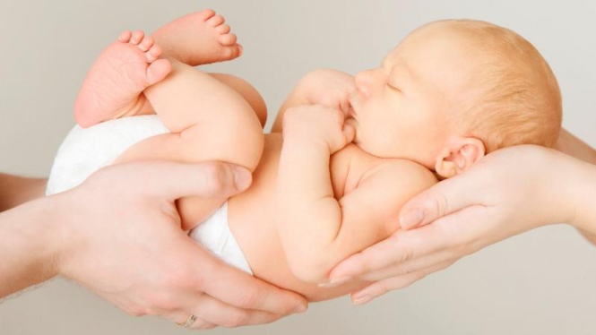 Ilustrasi bayi baru lahir