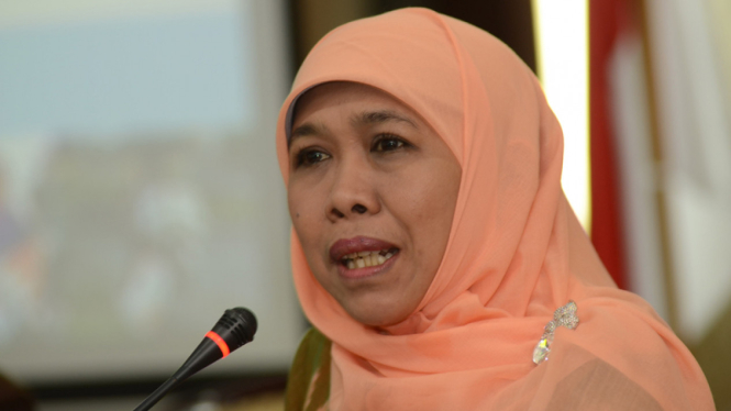 Menteri Sosial, Khofifah Indar Parawansa.