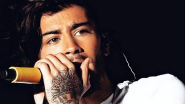 Zayn Malik saat konser di Hong Kong