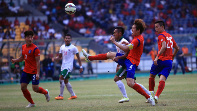 Indonesia vs Korea Selatan di Kualifikasi Piala Asia U-23