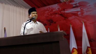Ketua Umum Partai Gerindra, Prabowo Subianto.