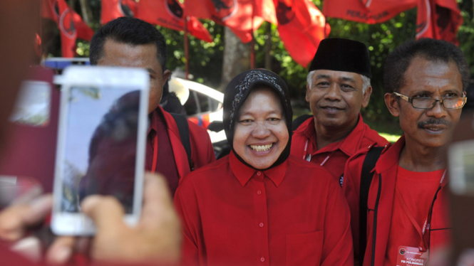 Wali Kota Surabaya, Tri Rismaharini alias Risma.