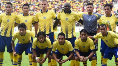 Para pemain Gresik United di QNB League 2015