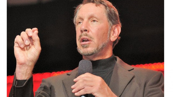 Pendiri Oracle Larry Ellison.