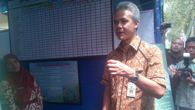 Gubernur Jawa Tengah, Ganjar Pranowo.