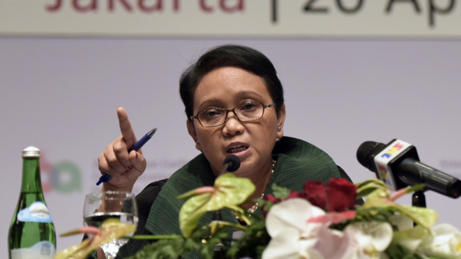 Menteri Luar Negeri RI. Retno LP Marsudi.