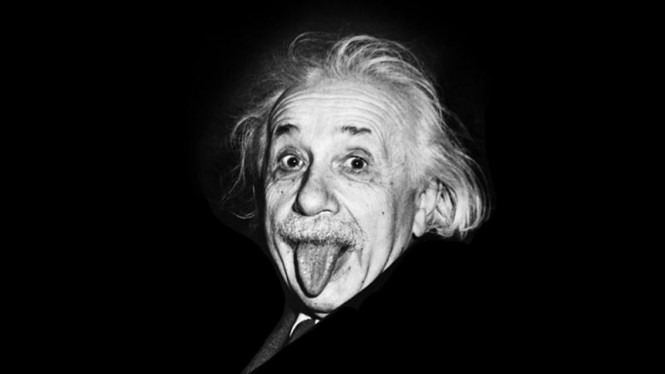 Albert Einstein.