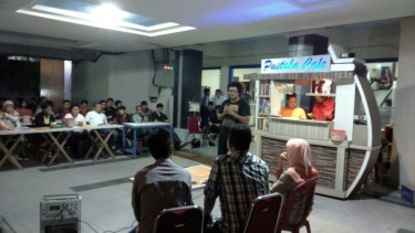 Suasana di Pustaka Cafe, Pontianak