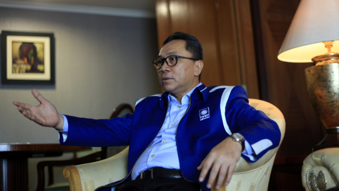 Ketua MPR yang sekaligus Ketua Umum PAN, Zulkifli Hasan.